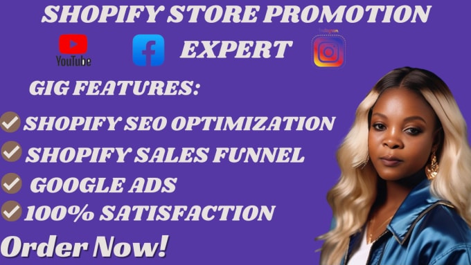 Gig Preview - Boost your shopify marketing to drive huge sales