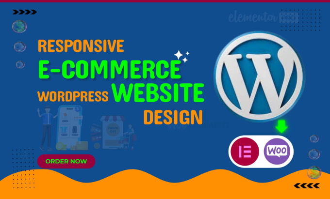 Gig Preview - Professional ecommerce website design with woocommerce and elementor