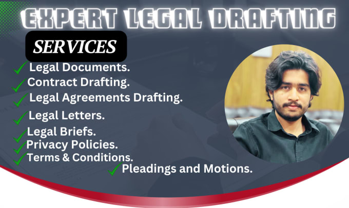 Gig Preview - Provide drafting services in contracts, agreements, pleadings nd legal documents