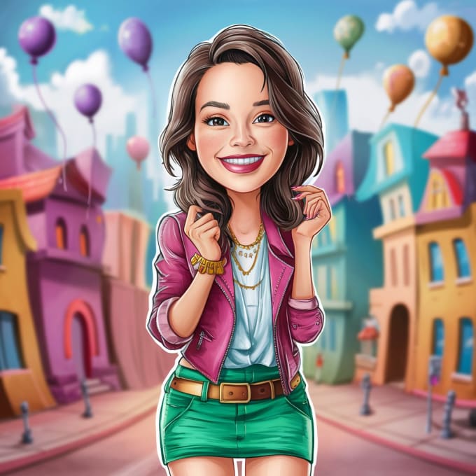 Gig Preview - Draw your photo to cartoon portrait