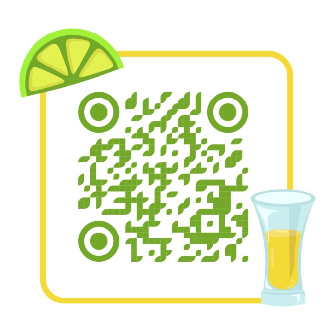 Gig Preview - Create a creative customizable qr code