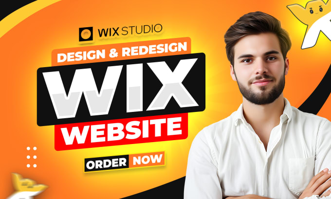 Gig Preview - Design, redesign wix studio or wix website with unlimited revisions