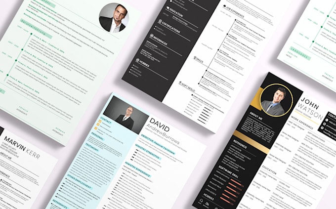 Gig Preview - Expert CV maker and creative cv or resume designer