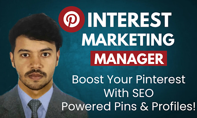 Gig Preview - Manage your pinterest account with SEO optimized pins and boards professionally