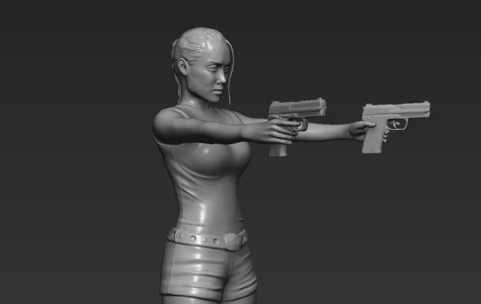 Gig Preview - Do custom 3d stylized character and keyshot rendering