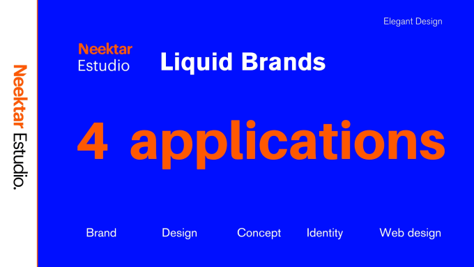 Gig Preview - Design a professional and elegant liquid brand