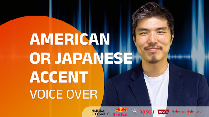 Gig Preview - Record asian american english or a heavy japanese accent english voice over