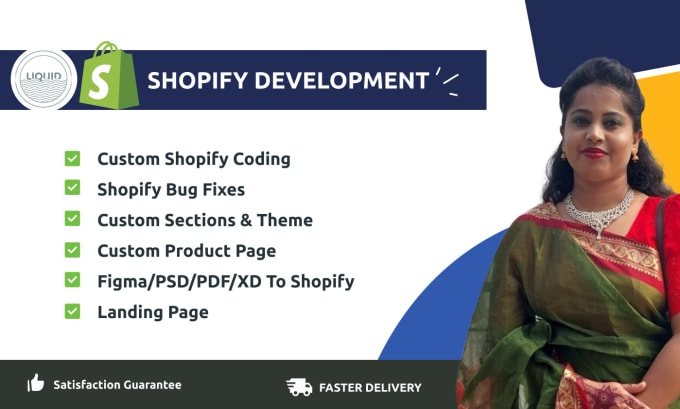 Gig Preview - Be your shopify theme developer and shopify expert