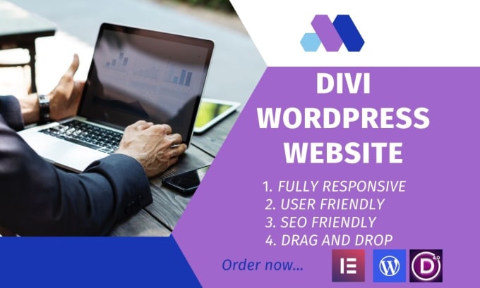 Gig Preview - Divi website design or redesign with divi theme