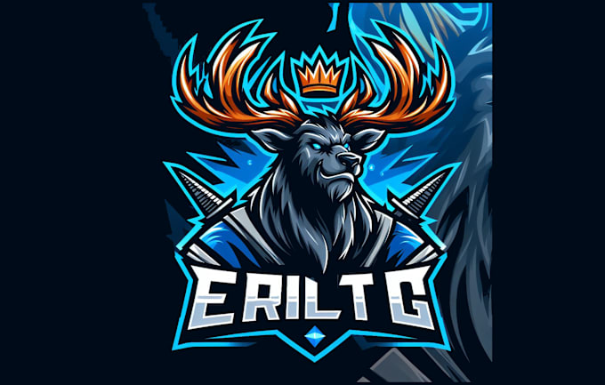 Gig Preview - Design creative elk esports mascot logo in 15 hours