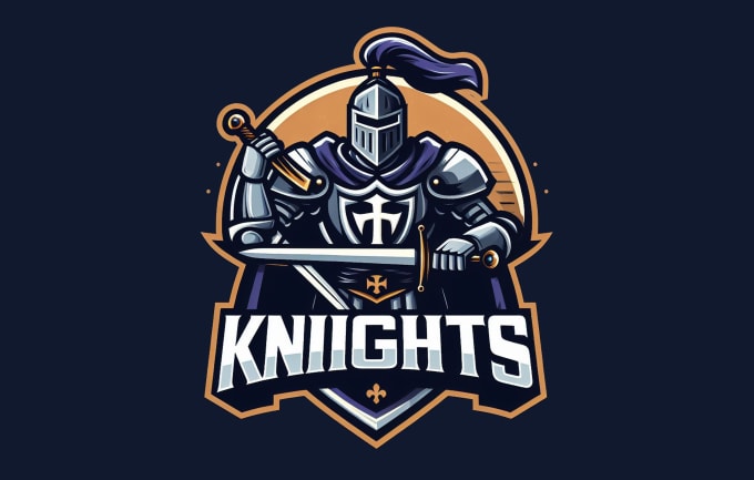 Gig Preview - Design super knighters mascot logo in one day