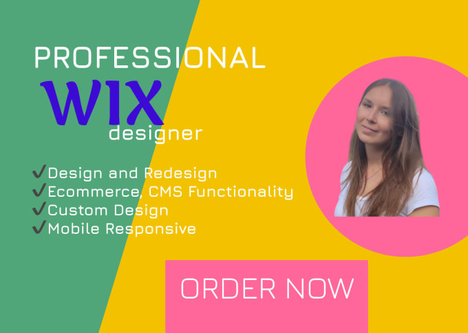 Gig Preview - Build wix studio website, develop, redesign, transfer from figma to wix