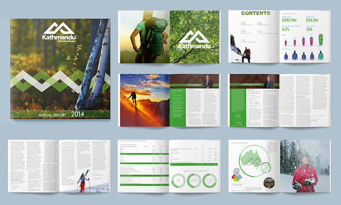 Gig Preview - Design I will design professional annual report