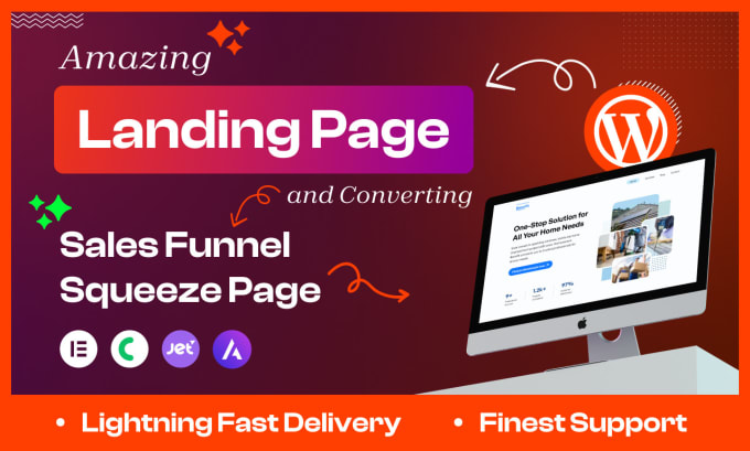 Bestseller - create a squeeze page, sales page, landing page, or sales funnel using wordpress