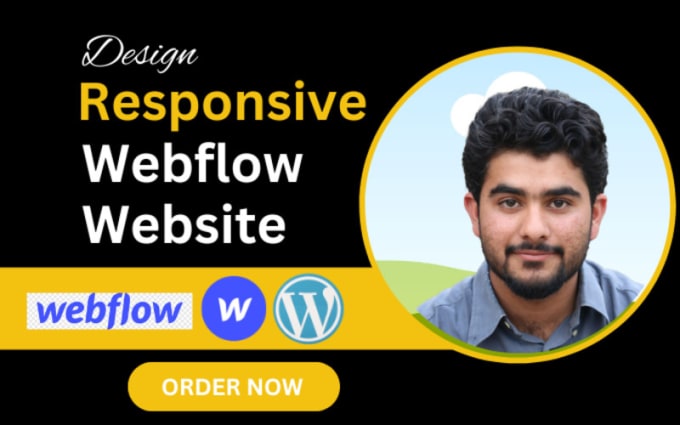 Gig Preview - Design , redesign webflow website