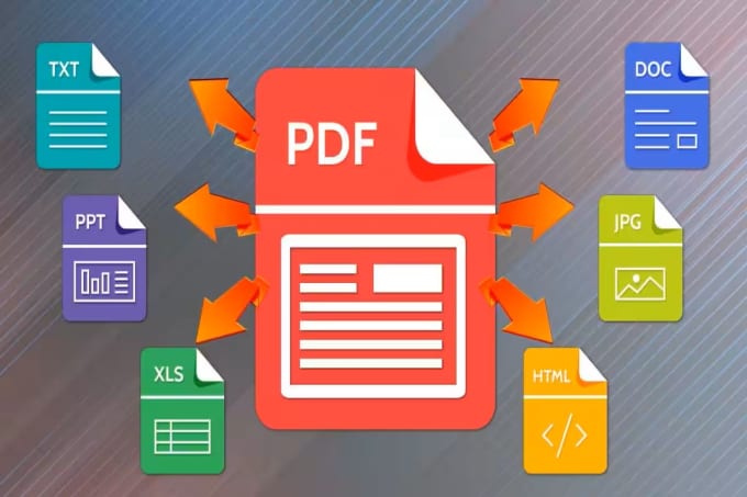 Gig Preview - Convert pdf files into any editable format