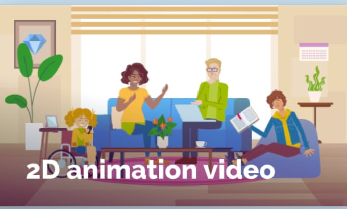 Gig Preview - Create a 2d explainer video for brands and business