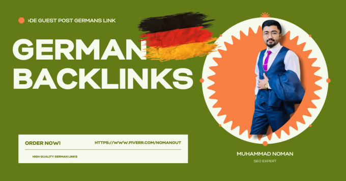 Gig Preview - Deutsche links aus deutschland HQ german backlinks guest post