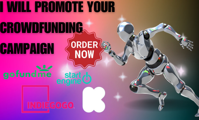 Bestseller - do promotion for your gofundme kickstater indiegogo crowdfunding campaign