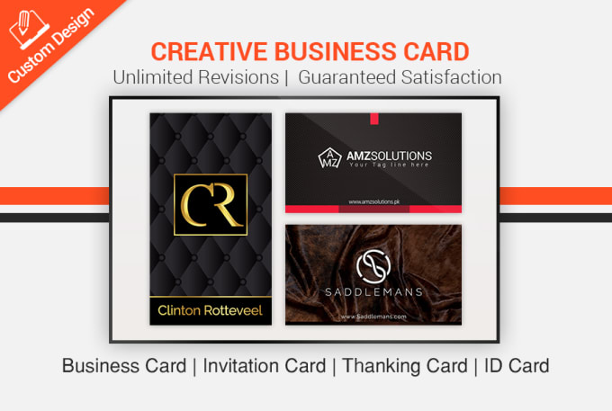 Gig Preview - Design awesome business card within 12 hours