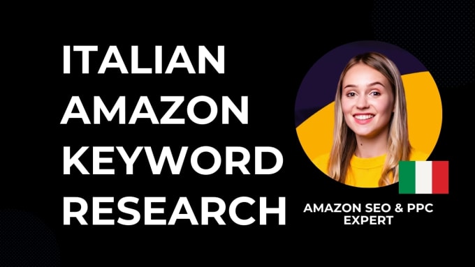 Gig Preview - Create a full italian amazon keyword research for SEO and PPC