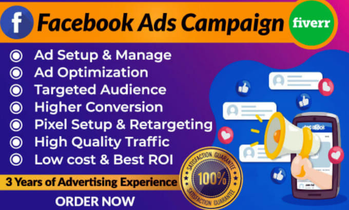 Gig Preview - Create facebook instagram meta ads campaign