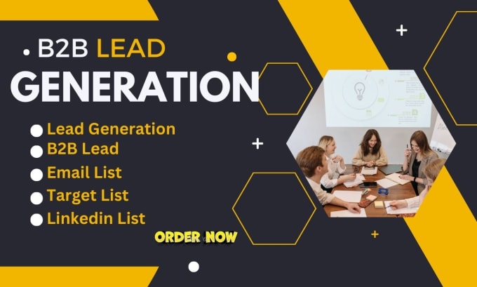 Gig Preview - Be your b2b lead generation,linkedin lead and prospect email list builder