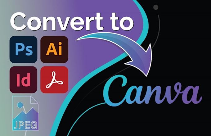 Gig Preview - Convert to canva editable