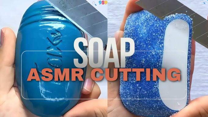 Gig Preview - Make oddly satisfying, soap cutting asmr videos for youtube and social media