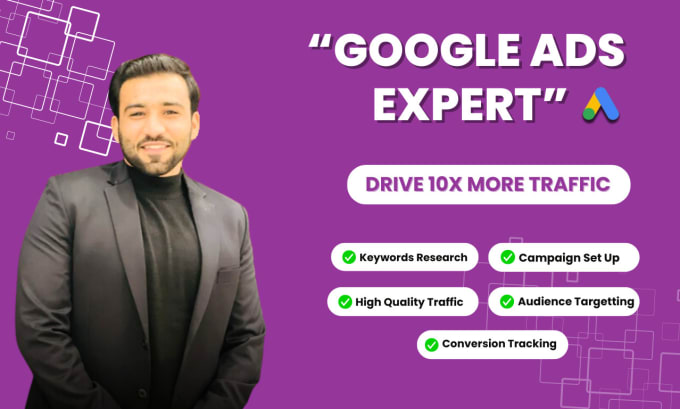 Gig Preview - Be expert google ads manager to set up and optimize your PPC campaigns