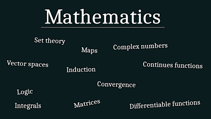 Gig Preview - Prepare you for university mathematics and help you build intuition