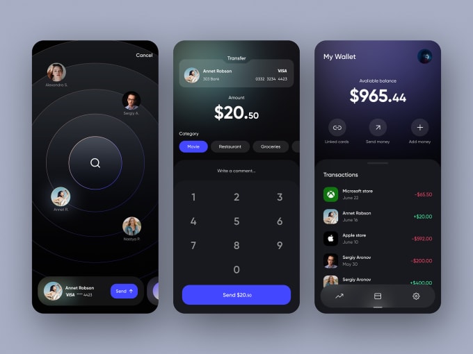 Gig Preview - Build fintech app, nfc app, crypto wallet app, neobank app, payment app