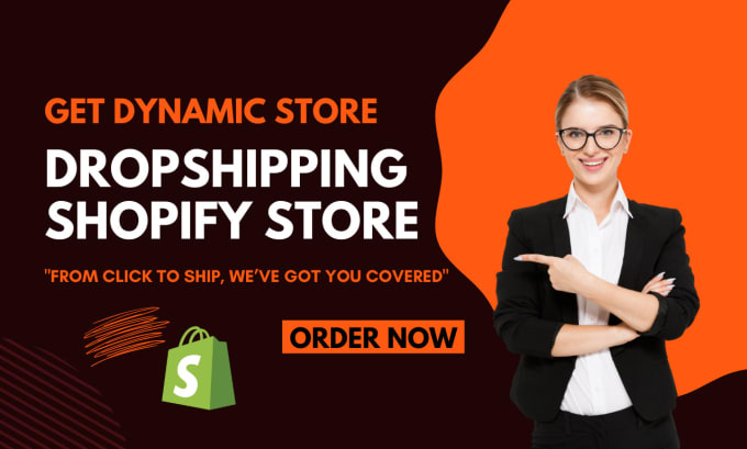 Gig Preview - Build hot shopify dropshipping store shopify store design shopify store redesign