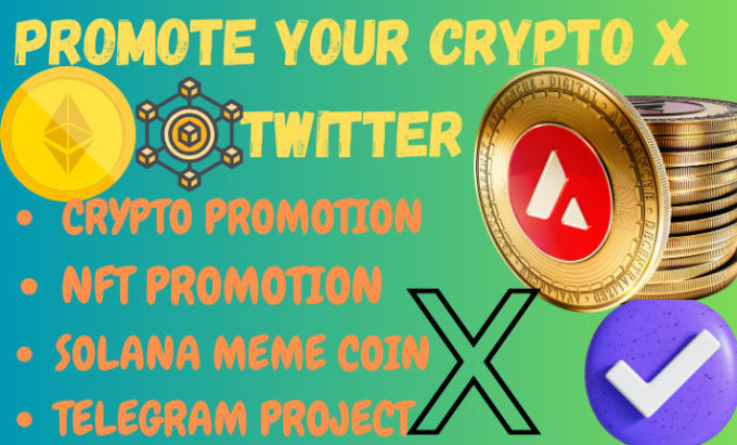 Bestseller - crypto twitter x marketing, nft to 500m investors pump up sales via telegram ads