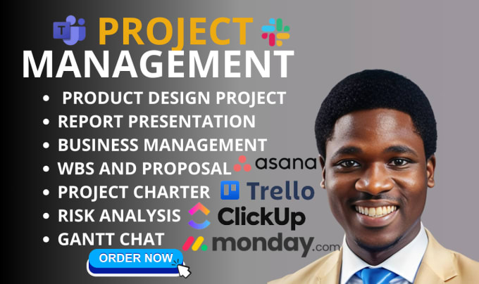 Gig Preview - Clickup monday project management setup monday CRM asana project management