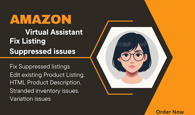 Gig Preview - Fix amazon suppressed listing and stranded inventory