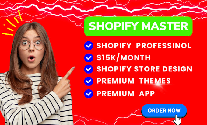 Gig Preview - Build you an automated shopify  dropshipping  store or shopify website