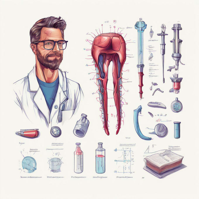 Gig Preview - Do all medical, dental and scientific illustrations for you