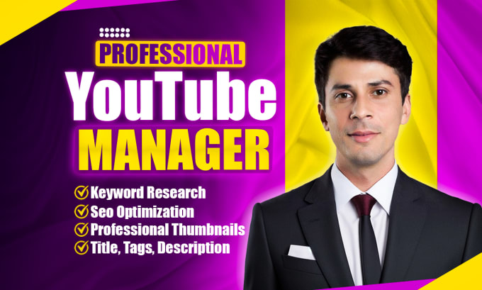 Gig Preview - Be your youtube video SEO expert and channel growth manager