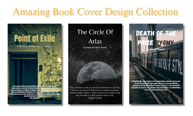 Bestseller - make unique book cover or ebook cover design