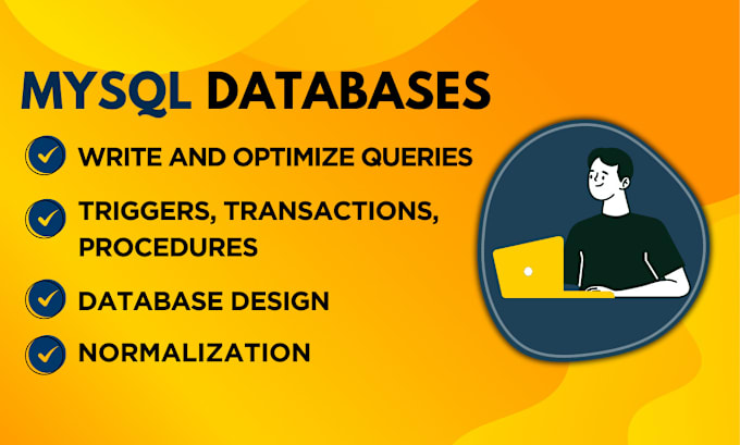 Gig Preview - Do database design, normalization, mysql queries, and optimization