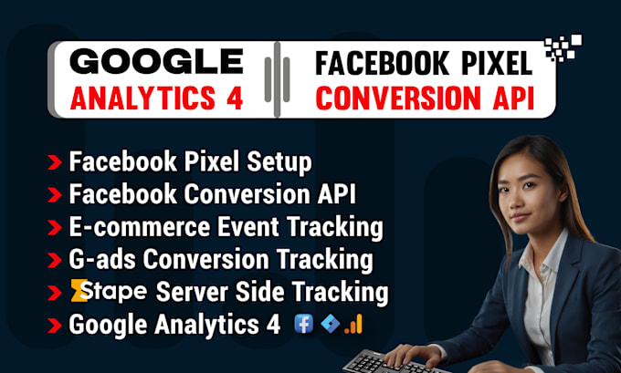 Bestseller - setup fix google analytics 4 ga4 stape server side tracking, facebook pixel capi