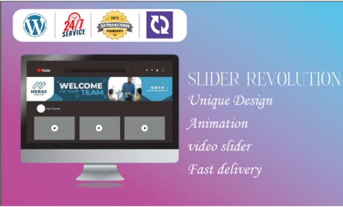 Bestseller - optimize slider revolution website slider within 24 hours