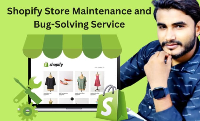 Bestseller - expert shopify store maintenance and bug solving service