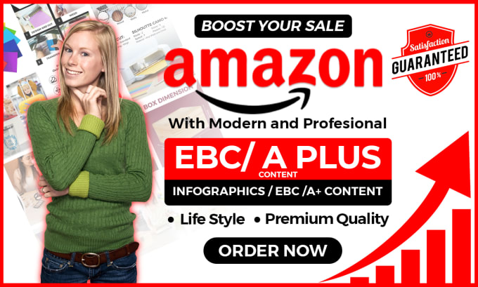 Gig Preview - Design premium ebc amazon a plus content modules