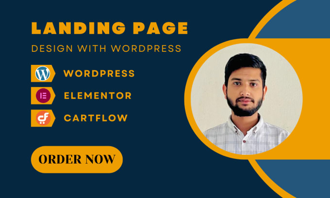 Gig Preview - Design your modern and responsive wordpress landing page