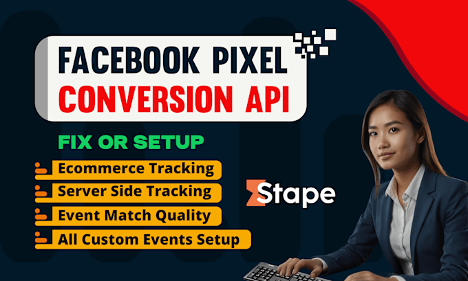 Gig Preview - Fix or setup facebook pixel conversion API, better event match quality with GTM