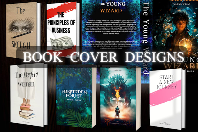 Gig Preview - Create modern, minimalist book cover design