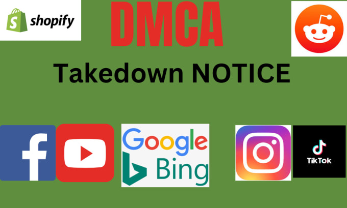 Bestseller - takedown remove content on google,reddit,shopify,etsy,ebay,facebook, under dmca