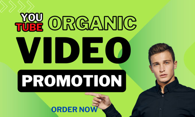 Gig Preview - Do organic youtube video promotion for channel growth